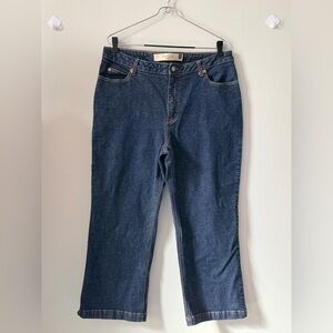 GAP Dark Blue Straight-Leg Jeans